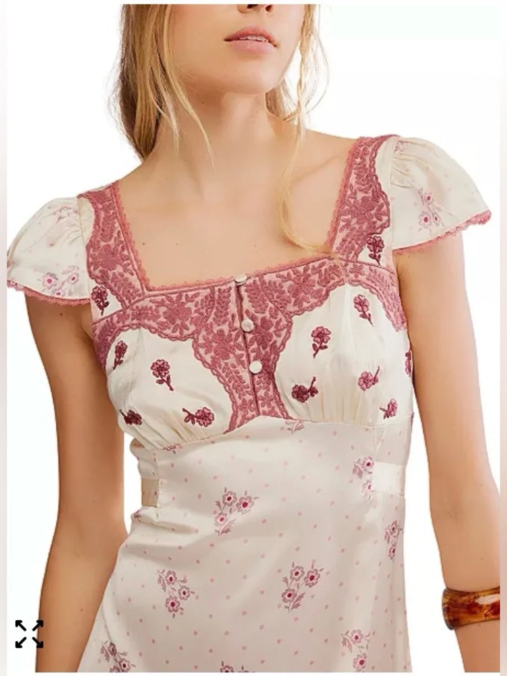 FREE PEOPLE Haven Midi Dress size medium - Picture 10 of 16